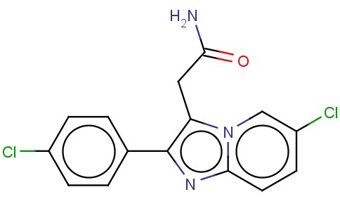6-CHLORO-2-(4-CHLOROPHENYL)IMIDAZO[1,2-A]PYRIDINE-3-ACETAMIDE